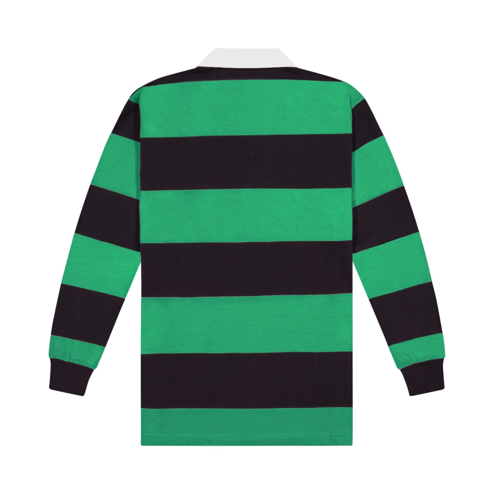 Short-Sleeved Striped Rugby Jersey