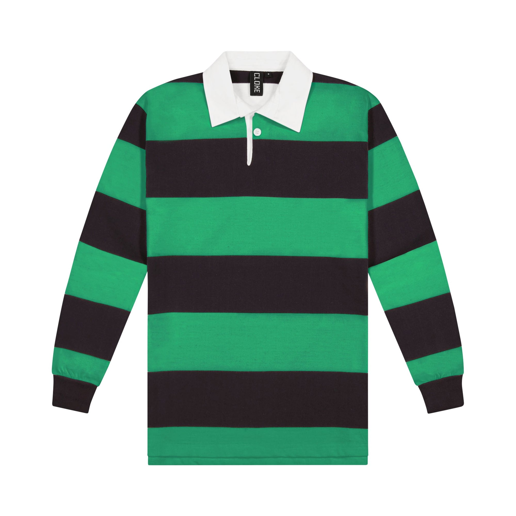 Short-Sleeved Striped Rugby Jersey