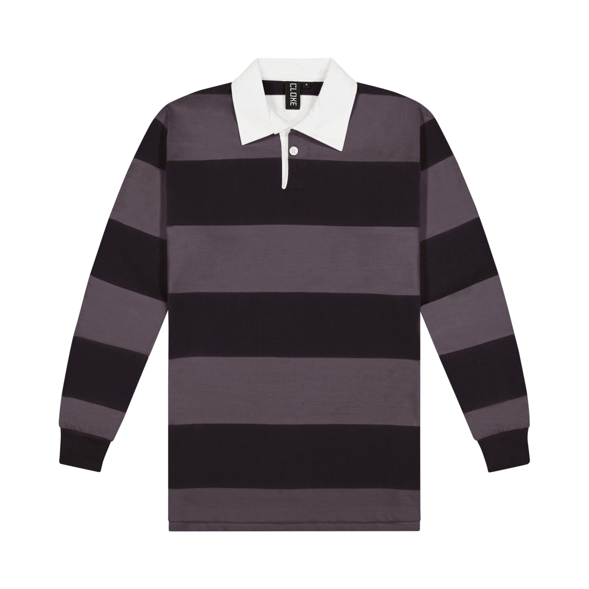 Short-Sleeved Striped Rugby Jersey