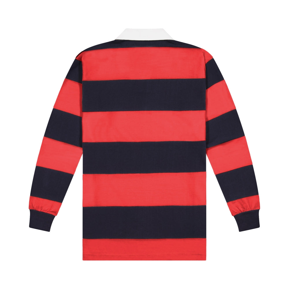 Short-Sleeved Striped Rugby Jersey