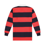 Short-Sleeved Striped Rugby Jersey