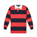 Short-Sleeved Striped Rugby Jersey