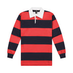 Short-Sleeved Striped Rugby Jersey
