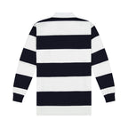 Short-Sleeved Striped Rugby Jersey