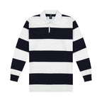 Short-Sleeved Striped Rugby Jersey