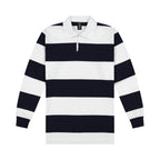 Short-Sleeved Striped Rugby Jersey