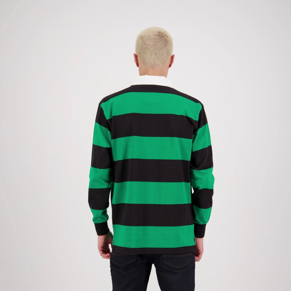 Short-Sleeved Striped Rugby Jersey