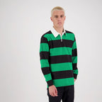 Short-Sleeved Striped Rugby Jersey