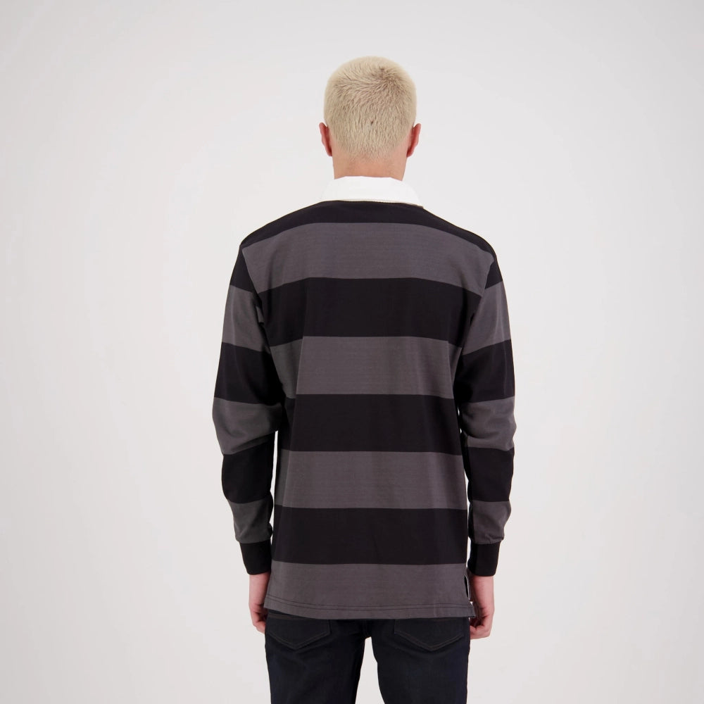 Short-Sleeved Striped Rugby Jersey
