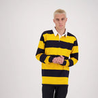Short-Sleeved Striped Rugby Jersey