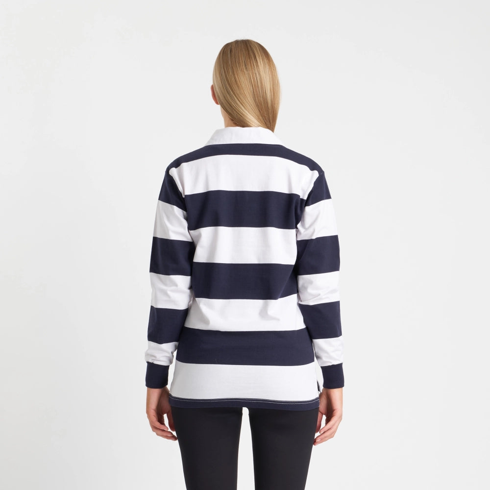 Short-Sleeved Striped Rugby Jersey