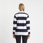 Short-Sleeved Striped Rugby Jersey
