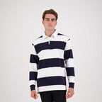 Short-Sleeved Striped Rugby Jersey