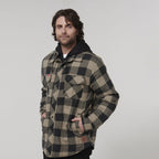 Quilted Flannel Hooded Shacket