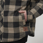 Quilted Flannel Hooded Shacket
