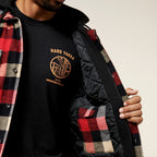 Quilted Flannel Hooded Shacket